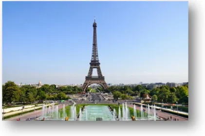 Figure 4: la tour Eiffel à Paris  