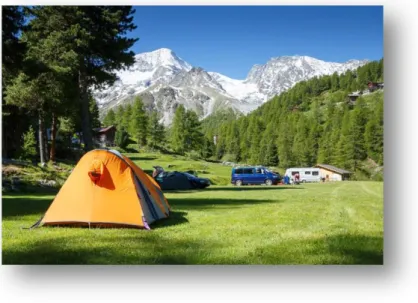 Figure 10: camping Arolla à Suisse  source : htp// camping-arolla 