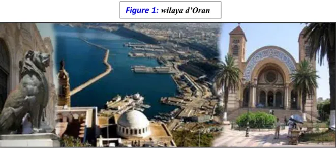 Figure 1: wilaya d’Oran 