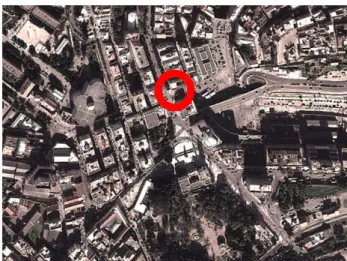 Figure 62 : Plan de situation de Palais consulaire  Source : Google map 