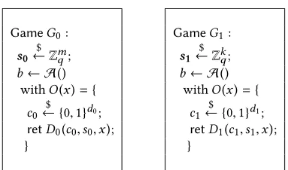 Figure 11: Example axiom capturing computational close- close-ness of distributions.