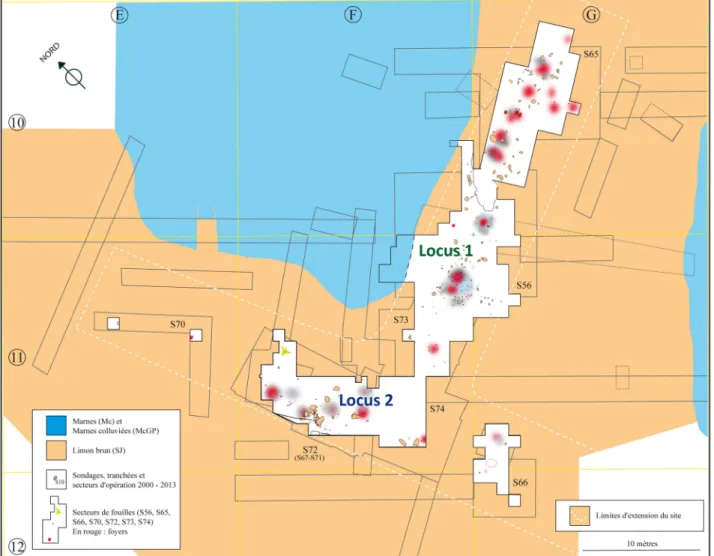 Fig. 2 – General plan of Régismont-le-Haut.