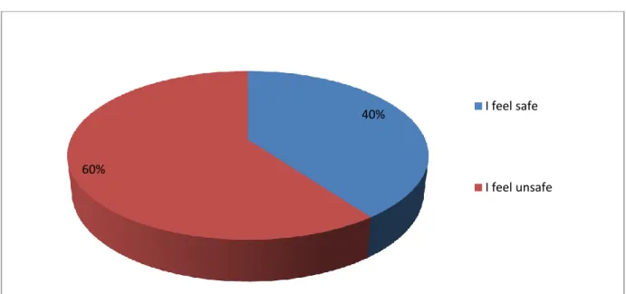 Figure 2.3: Teachers’ feeling about the school setting. 