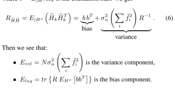 Fig. 3. Parameter tracking characteristic for W, SWC, GSW-RLS.
