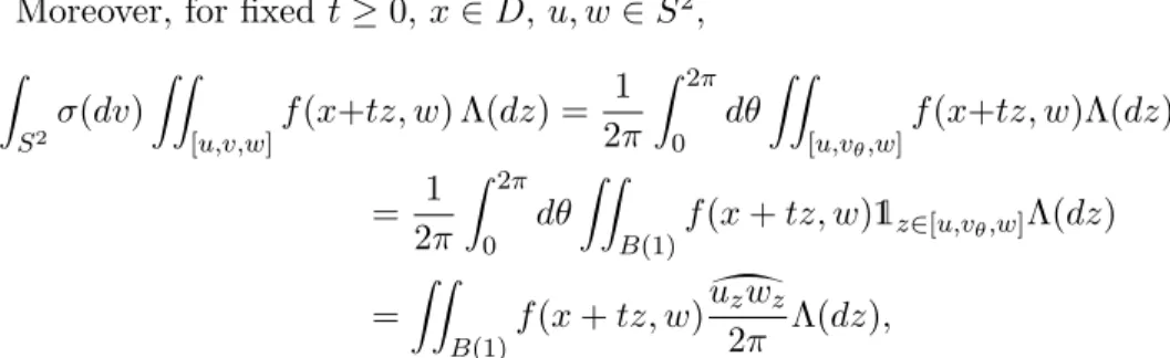 Figure 4: Definition of u z , w z , u ˘ z w z , z 0 , u 0 and w 0 . The angle marked M is larger than the one marked ).