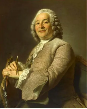 Fig. 1. Alexandre Roslin, Portrait de Dandré-Bardon, 1756, 83 x 67 cm, Musée national des châteaux de Versailles et de Trianon, MV 5888.