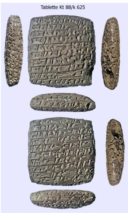 Figure  4.2  The Old Assyrian letter Kt 88/k 625. Ankara, Anadolu Medeniyetleri Müzesi