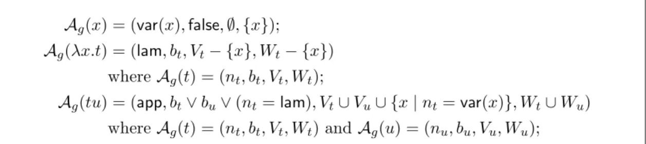 Figure 1: Computing g.