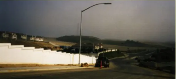 Figure 4 — Walls as generic patterns in suburban landscapes. 