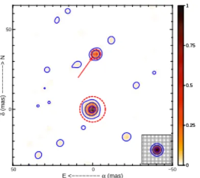 Fig. A.5. Image reconstruction of HD87643 using the Building- Building-Block software.