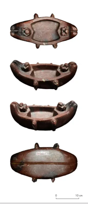 Figura 3. Cuatro vistas de la balsa. Figure 3. Four views of the raft. 