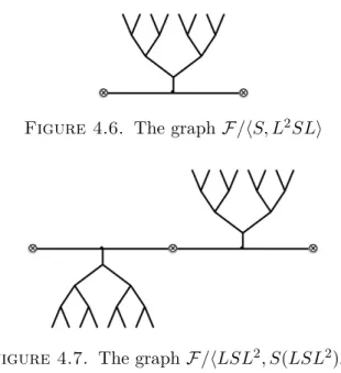Figure 4.6. The graph F /hS, L 2 SLi