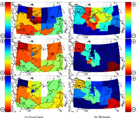 Figure 6. Map of the average scores as defined in Sect. 4.2 for OSSE 1 (see Table 1) projected on the aggregation grid defined in Sect