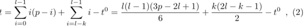 Table 1 sums up all the calculations that have to be computed at each iteration, in the SPM example