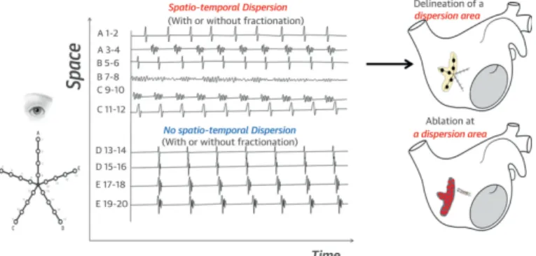 Fig. 1: Dispersion areas delineated via a mapping approach [2].