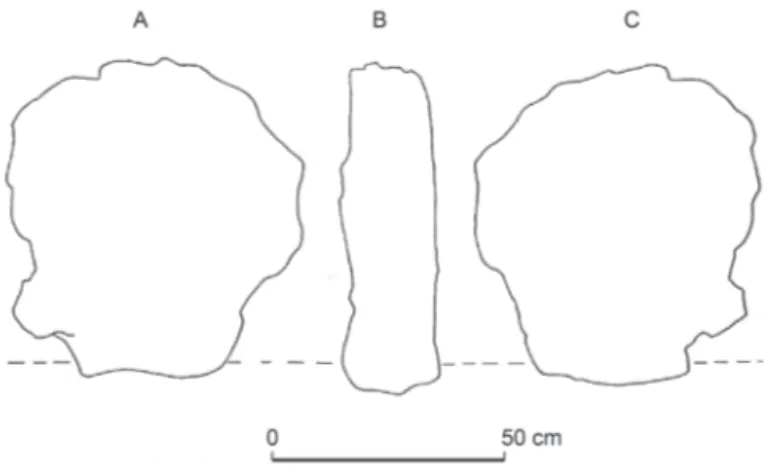 Fig. 7 – Le « bouchon » de l’entrée monumentale. 