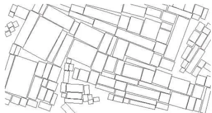 Fig. 7. Simulation result showing the internal field of the rectangle process.