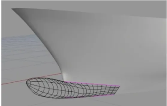Figure 4 – Skeleton for surface reconstruction 