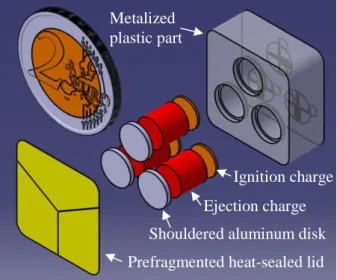 Figure 3. CASSIS – Metalized plastic part  prototype 