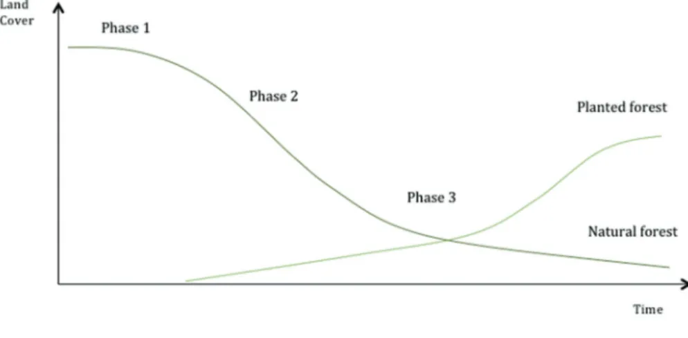 Figure 2: FT hypothesis as the transition between two dynamics