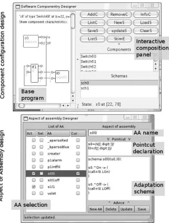 Table 1: Comparison of self-adaptive approaches Event Service Aspect Modularity Medium Medium High