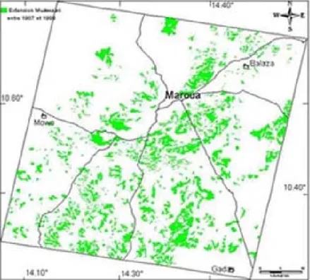 Figure 3. Répartition des superficies des sols en fonction de leur aptitude à la culture du muskuwaari.