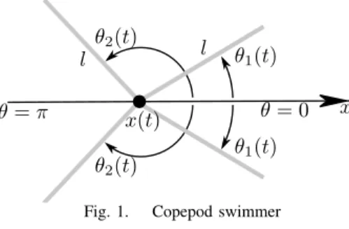 Fig. 1. Copepod swimmer
