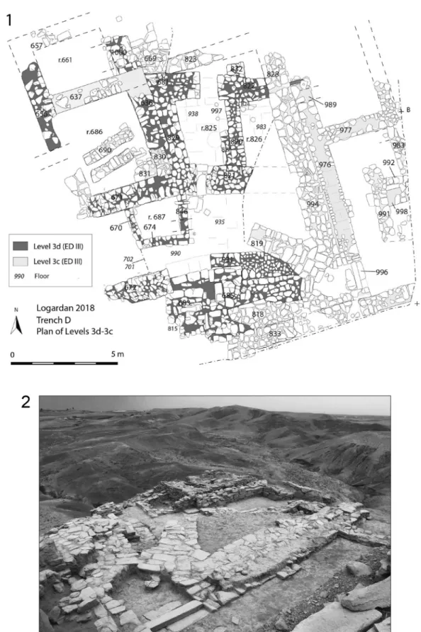 Fig. 9 – Logardan trench D (CAD H. Naccaro; Qara Dagh Archaeological Mission).  