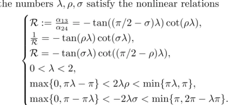 Table 3. Kellogg’s test: The convergence rates in the dG-norm k.k dg(Ω) .