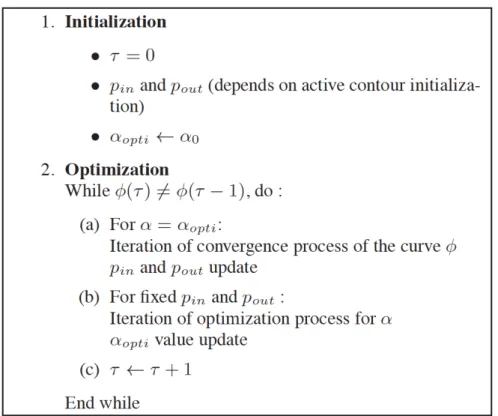 Fig. 7 Segmentation results: Comparison between KL-divergence based approach and our method