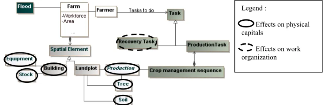 Figure 4: effects of flood on the farming system (structure and functioning)  