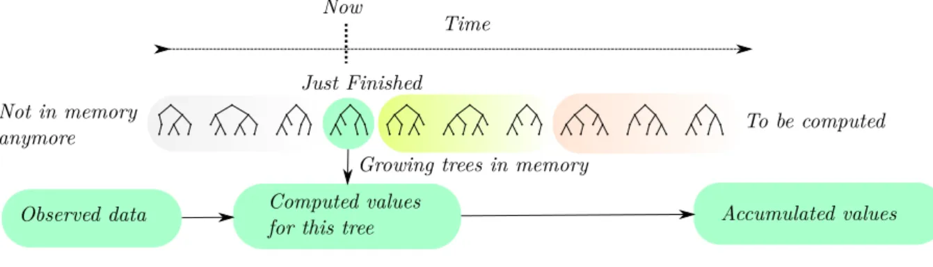 Fig. 5. Window of growing trees