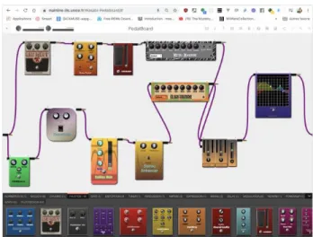 Figure  8:  Workflow  of  the  end-to-end  design  and  implementation of a WebAudio plugin.