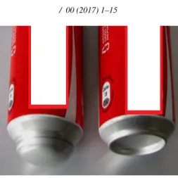 Figure 1. the bottom of aerosol can before and after losing stability.