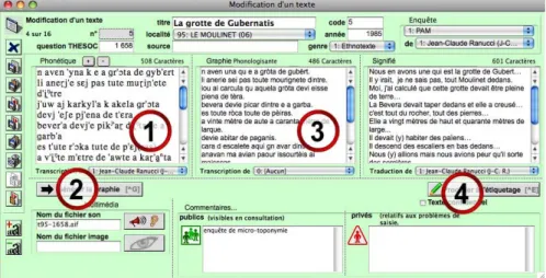 Fig. 2: processing a text record. 