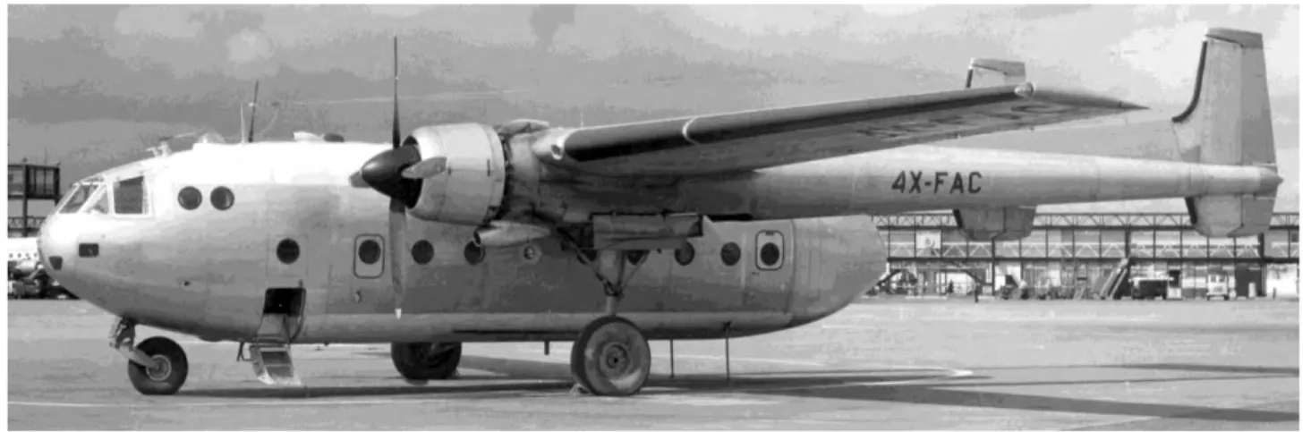 Figure 14 : Nord N-2501 Noratlas Rwanda Air Force (aéroport international Moi, 1986),                                                                                                                                       collection Rolf Wallner, wikimedia.o