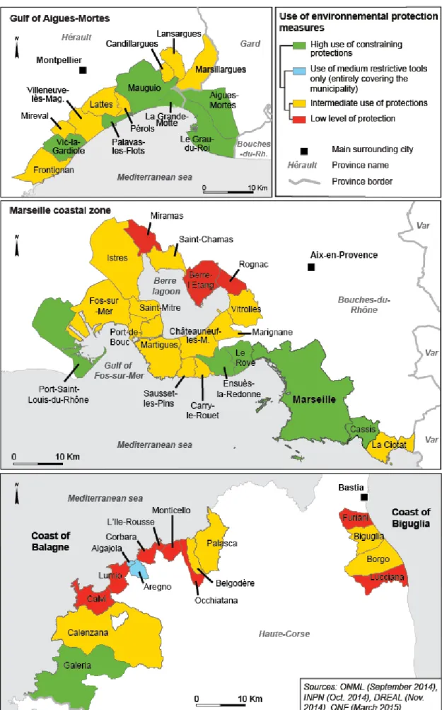 Figure 4. Environmental protection levels 