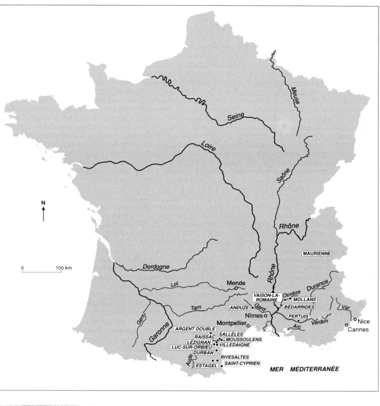 Fig.  1  - Carte de localisation. 