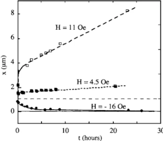 FIG. 13. PMOKE snapshots obtained from the initial demagnetized domain state depicted in Fig