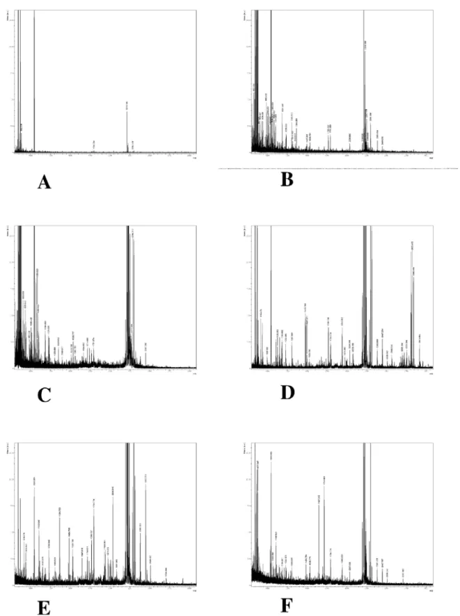 Figure 4: MALDI spectra comparison 