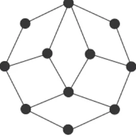 Figure 2: A graph G with c(G) = cc(G) = 2 and γ(G) = 3.