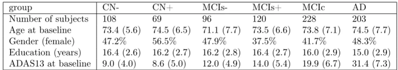 Figure 5: Template image and SVFs parametrizing the two template trajectories SVFs. Left: normal aging trajectory v A showing a ventricular expansion related to a global atrophy