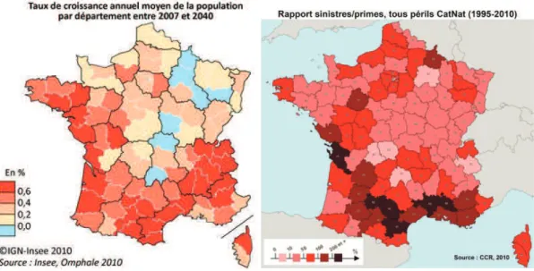 Figure 18. Évolution du taux d’équipement des ménages en France métropolitaine entre 1962 et 2006 