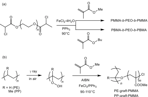 Figure 12. Examples of macromolecular structures accessed by Fe-mediated RDRP. 