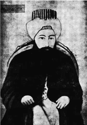Fig. 2 : un portrait en fusain du grand vizir Îalīl Ḥamīd Pacha (documentation  privée des descendants de Îalīl Ḥamīd Pacha, avec leur aimable autorisation).