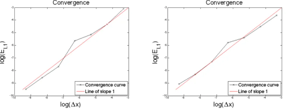 Fig. 4.5: L 1 convergence.