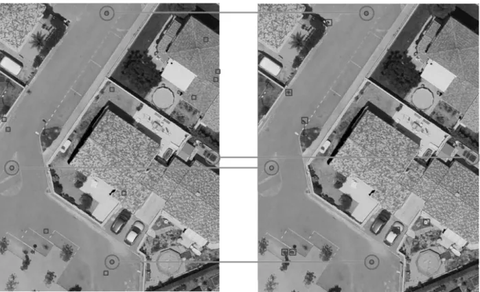 Fig. 8. The two figures represent the results obtained with the circular filter on the left and the machine learning method on the right