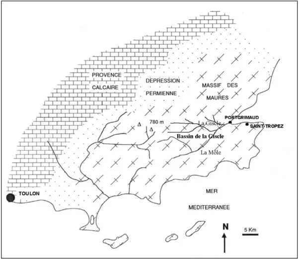 Figure 1 - Localisation du terrain d'étude. 
