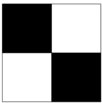 Fig. 2. Checkerboard structure