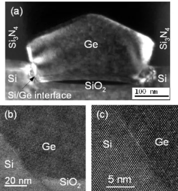 FIG. 2. Ge crystals grown from linear seeds disoriented by 22° from the 具 110 典 direction.